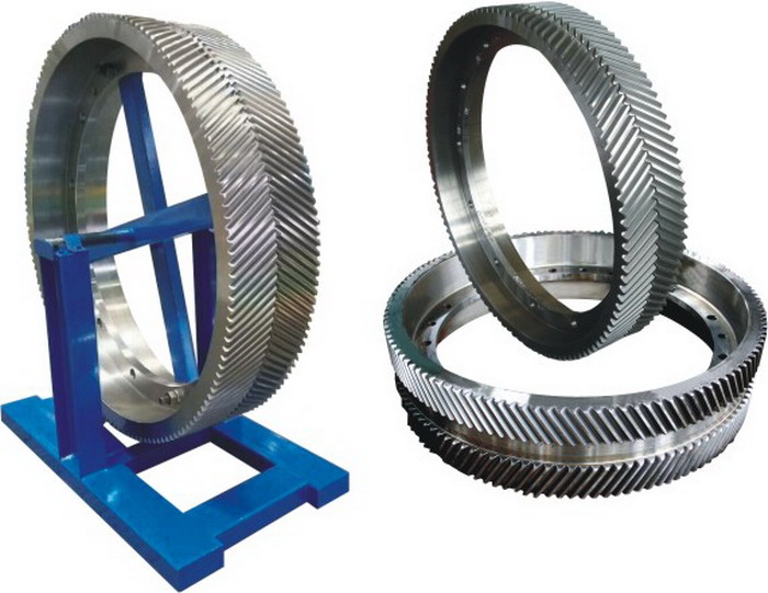 Large gear ring