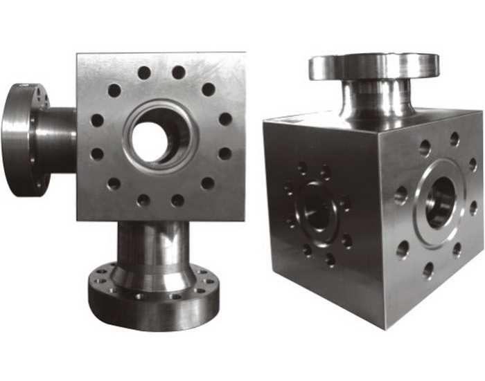 Mud pump discharge five-way Mud pump discharge five-way