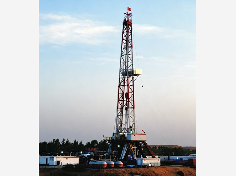 AC variable frequency electric drive drill rig